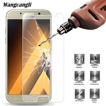 

Tempered Glass For Samsung Galaxy A3 A6 A7 A8 J3 J5 J7 S6 2016 2017 2018Screen Protector 0.28mm 9H Protective Film Case Glass