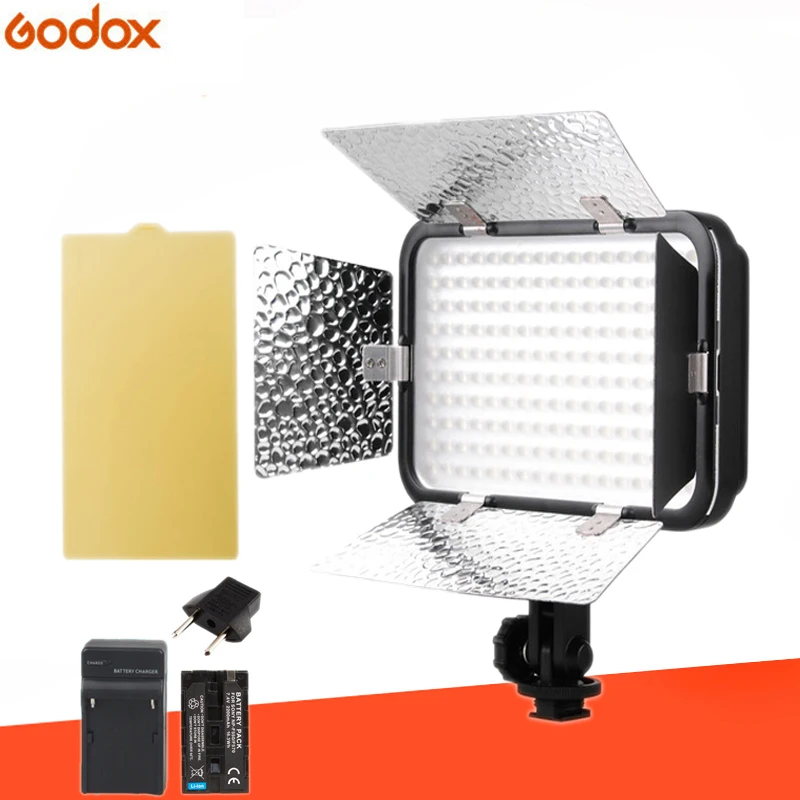 Godox LED170 II с регулируемой яркостью 5500-6500 K, светильник для фото-и видеосъемки, светильник, лампа для видеокамеры, фотосъемки, свадьбы