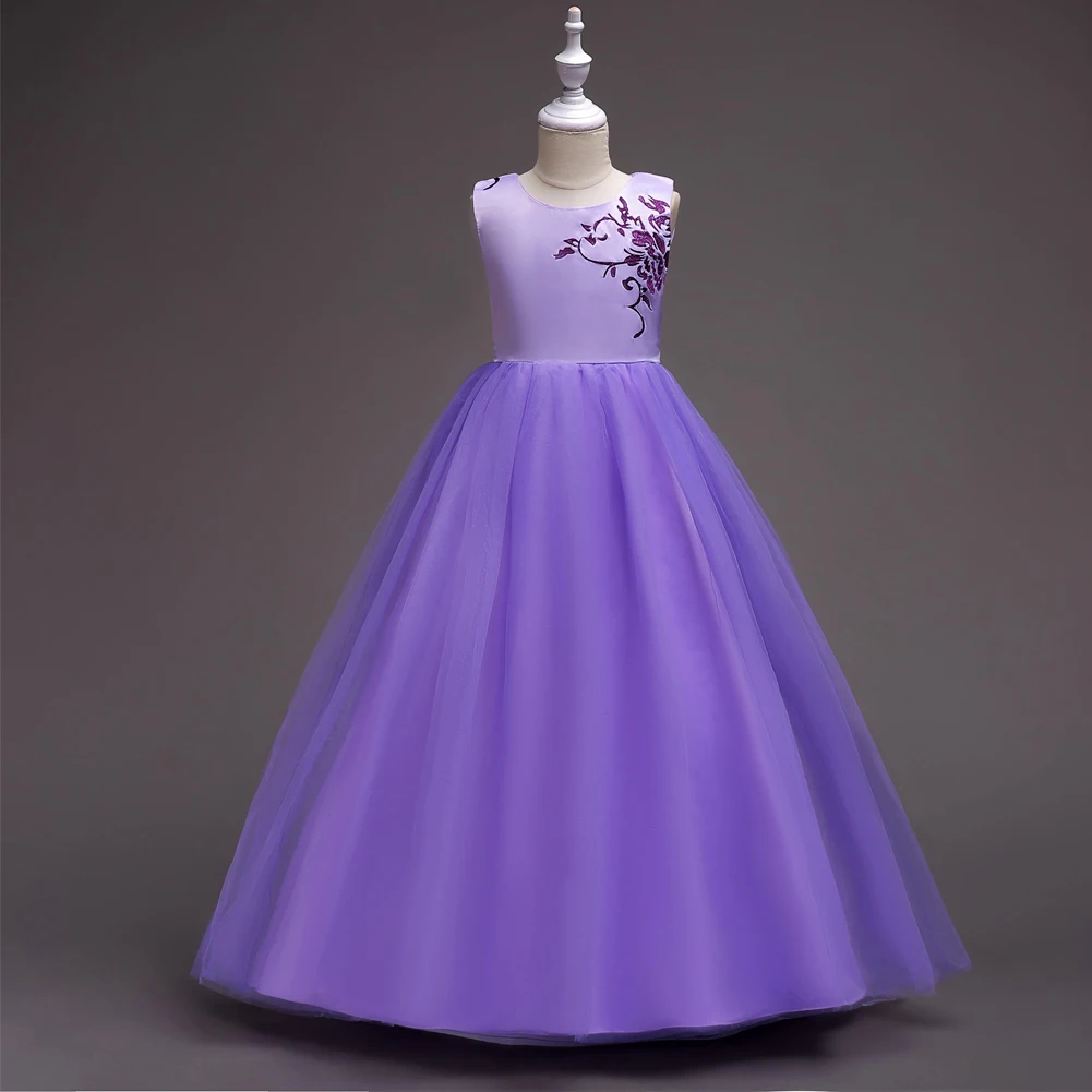 childrens purple dresses