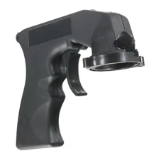 Spray Adapter Aerosol Nozzle Handle With Full Grip Trigger Lock Collar Car Repair Paint Care