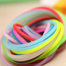 JINHF 10 шт светящиеся USB шнуры ремешки для мобильных телефонов для ключей для мобильных телефонов случайный цвет