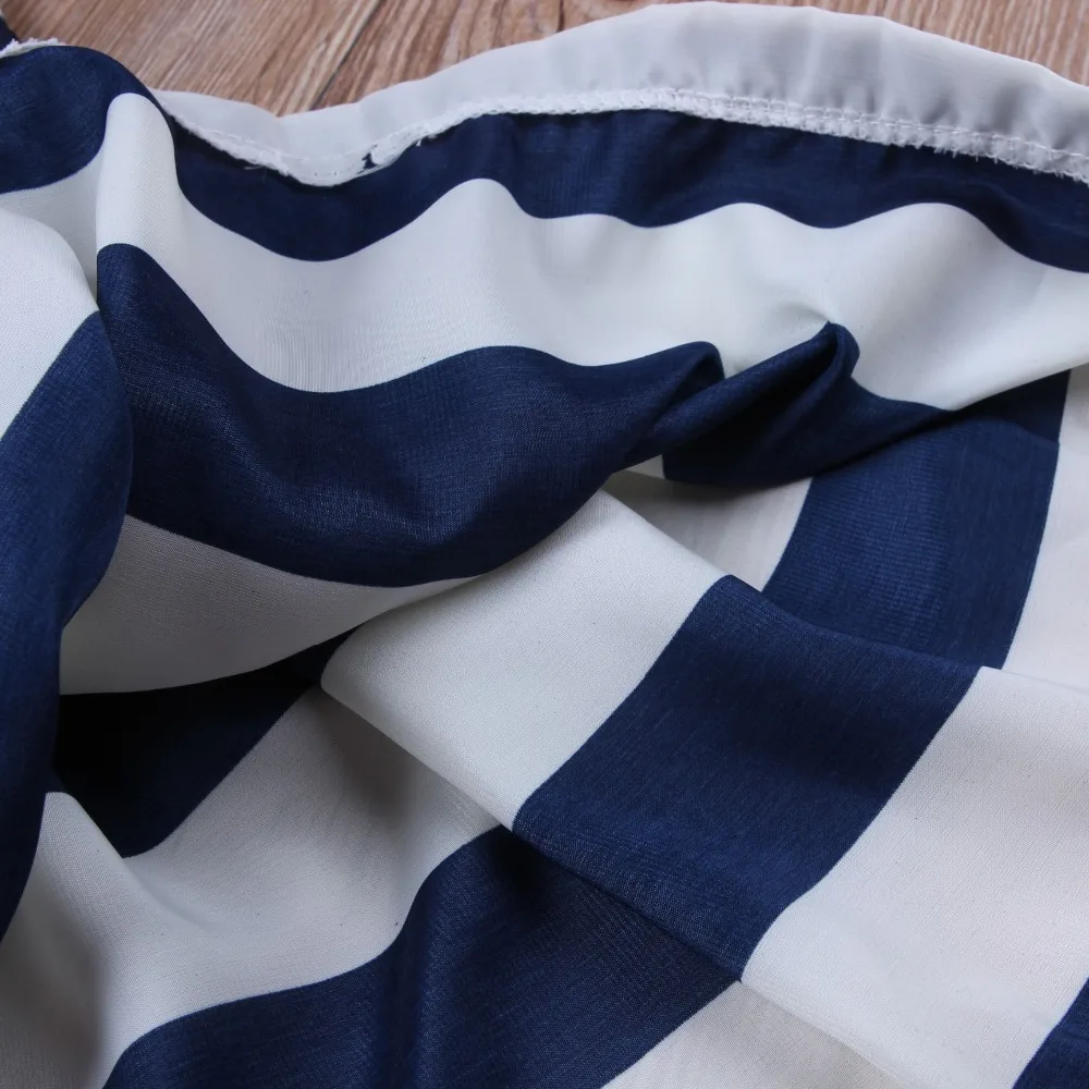 3 Colors girls summer dress kids bow zipper striped vest dress children sleeveless o-neck ball gown cotton dress child clothing (10)