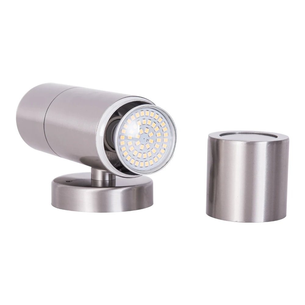 Stainless steel Led Wall Light Outdoor Led Wall Lamp up and down Porch Lights led 10W Bracket Lamp (Two Side 5W)