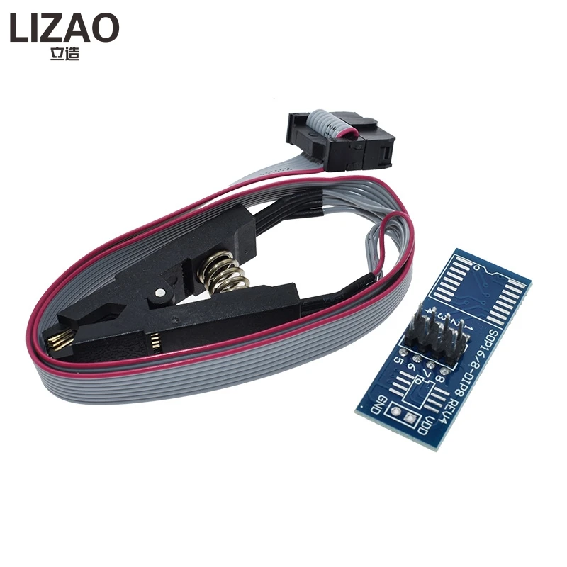 Высокое качество SOIC8 SOP8 тестовый зажим для EEPROM 93CXX/25CXX/24CXX встроенное