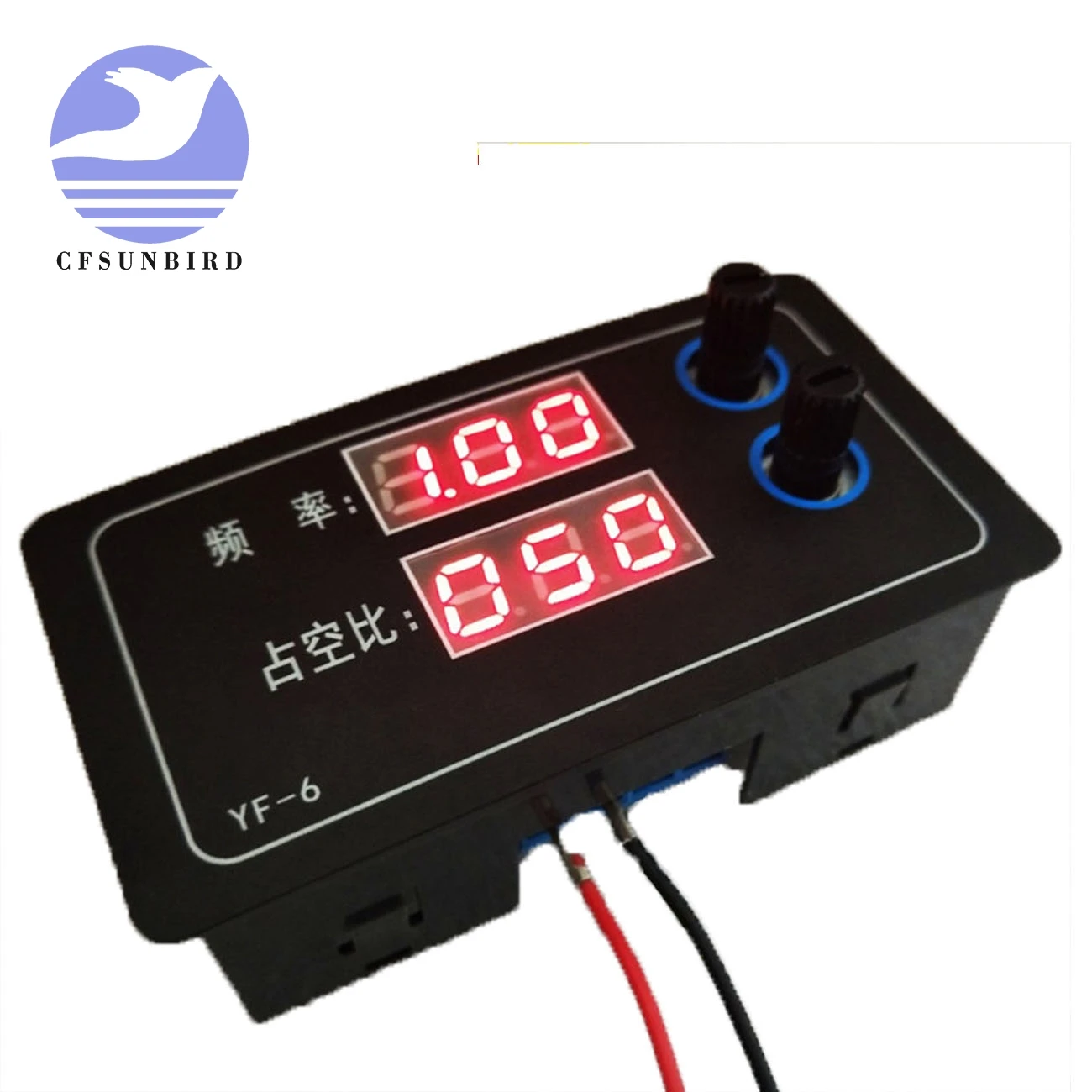 

PWM Pulse Frequency Signal Generator Square Wave Rectangular Wave Motor Drive Duty Ratio Adjustable Module 1HZ~100KHZ