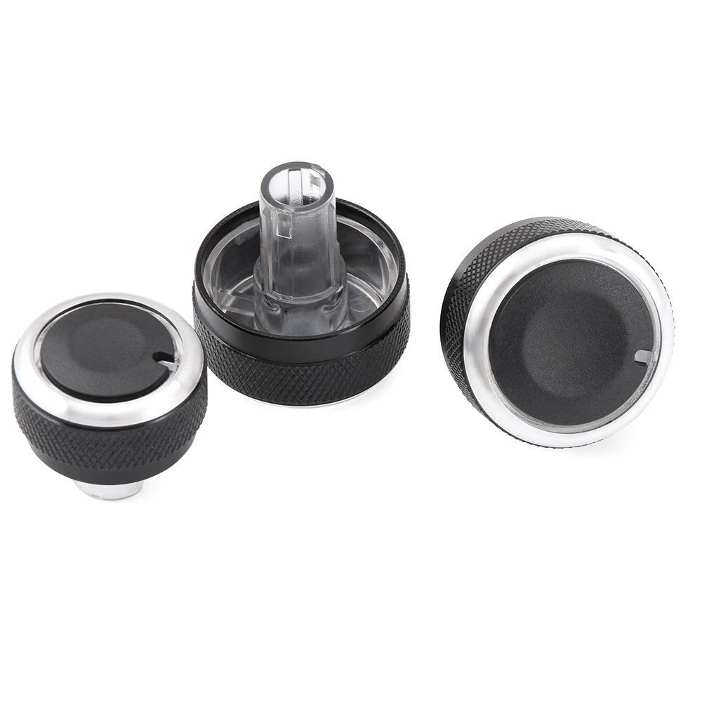 

3PCS Air Conditioning Knob Car Air Conditioning Heat Control Switch Knob For Skoda Octavia A5 AC Knob auto accessories