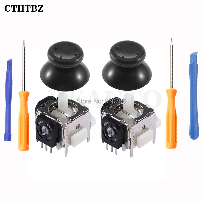 

2x New Replacement 3D Joystick Analog Stick Thumbstick Thumb Stick for Xbox 360 Wireless Controller