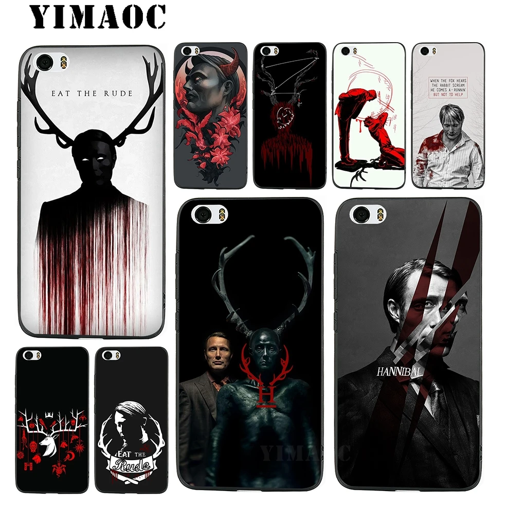 YIMAOC Hannibal Eat Мягкий силиконовый чехол для Xiao mi Red 6 Note 4X 4A 5A 5 Plus A1 A2 Pro Lite 8 |