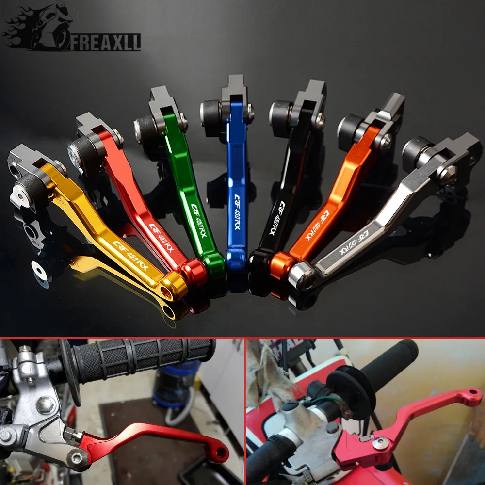 Мотоциклетные рычаги тормоза и сцепления для Honda CRF450RX CRF 450RX 450 RX 2017 2018 CNC|Рычаги веревки кабели| |
