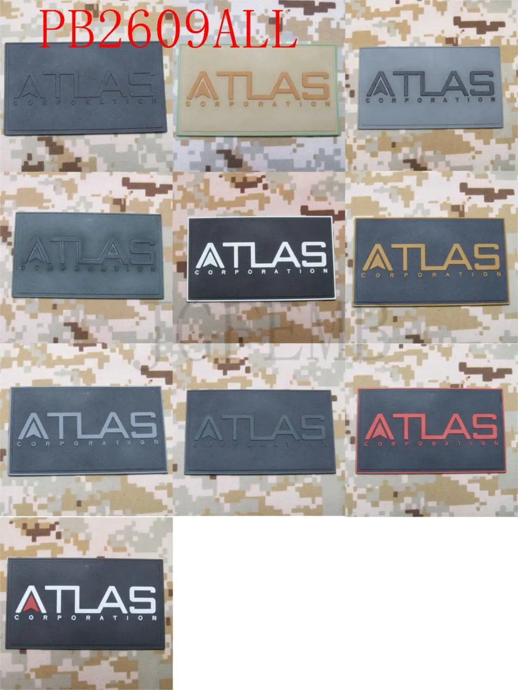 

Advanced Warfare ATLAS Company Morale PVC Patch Badge