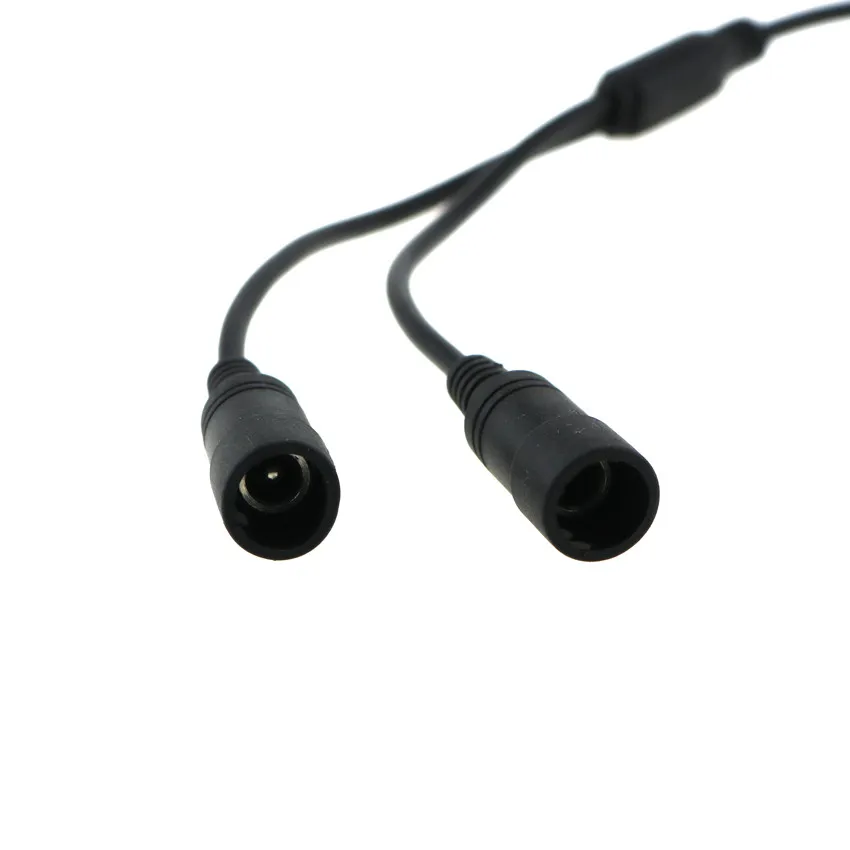 3pcs/set Male to Female Power Connecting Cable Y Cable USB Cable Extension cord cable Connect bicycle light and battery pack