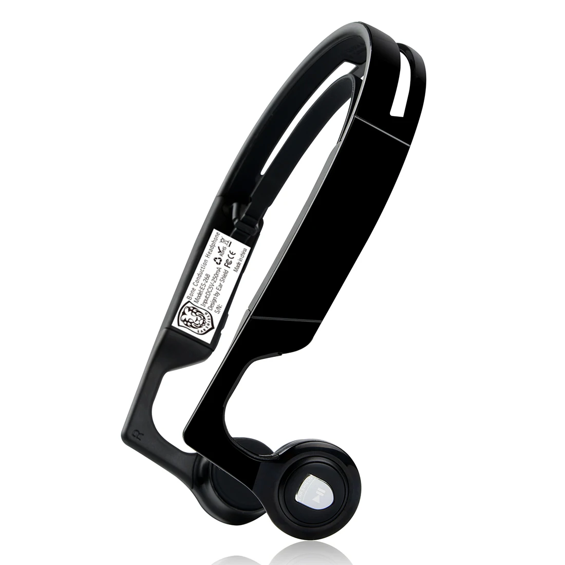 

ES-268 Bone Conduction Headphones Wireless Bluetooth Stereo Headset Over Ear Sweatproof Earphone with Microphone Earphones for