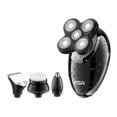 

4in1 grooming electric shaver kit wet dry electric razor for men rechargeable USB beard shaving machine hair cleaning shaver