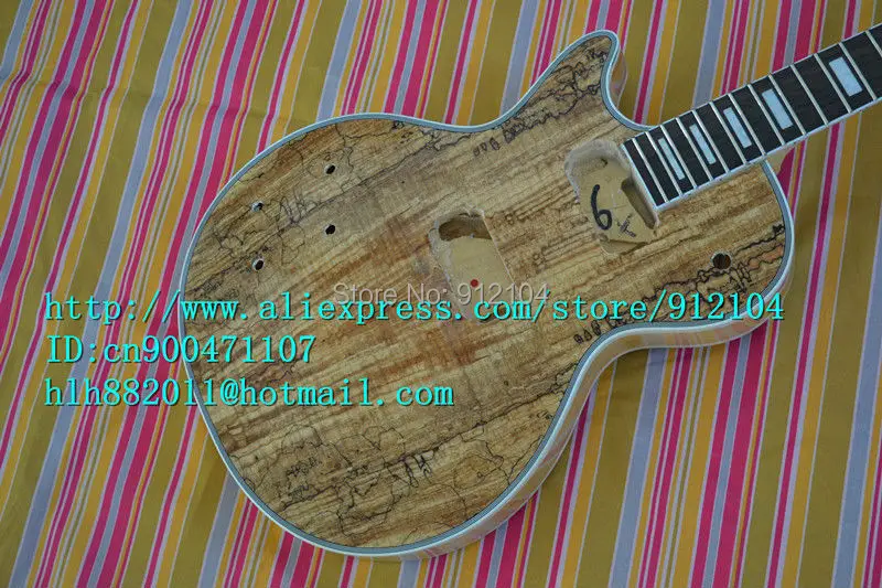 

free shipping new Big John left hand unfinished electric guitar with mahogany body F-1183
