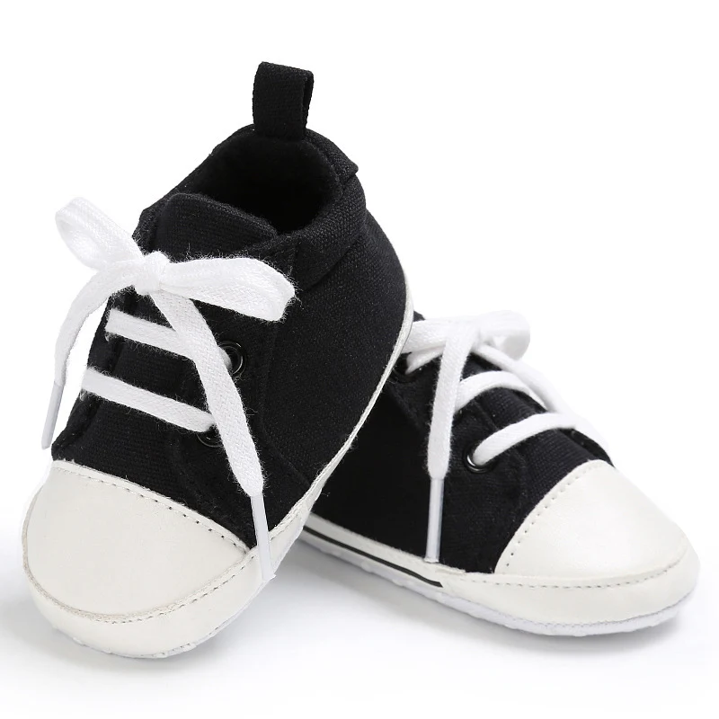 Для новорожденных, для маленьких девочек мягкая подошва обувь тканевая анти-кроссовки с пуховной внутренной частью, на возраст от 0 до 18 месяцев