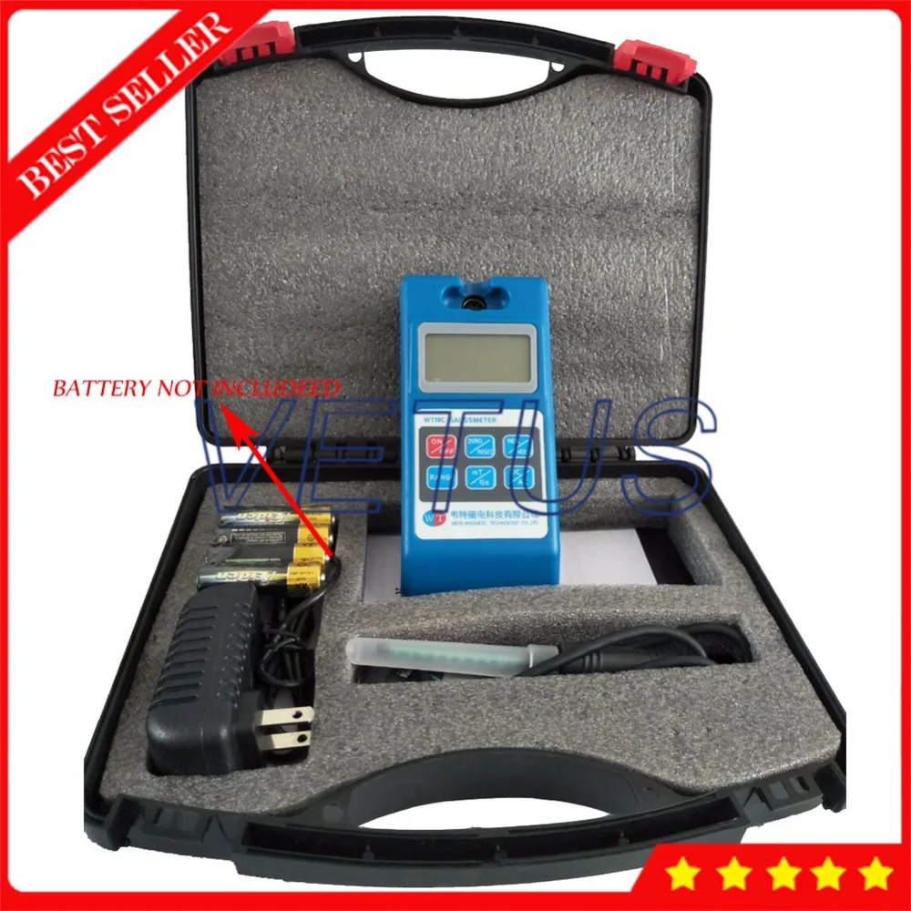 

Tesla Meter WT10C Digital Gaussmeter Gauss Meter 0 ~ 200mT ~ 2000 mT with AC DC Surface Magnetic Field Meter Tester