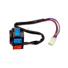 Electric Tricycle Left Handle Switch Assembly Three Speed Headlights Left Handle