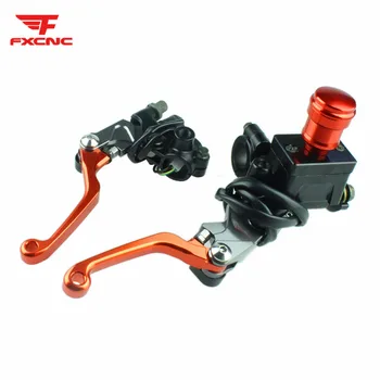 

7/8" 22MM Dirt Pit Bike Brake Clutch Lever Master Cylinder Brake Lever For Kawasaki KLX125 D-TRACKER125 KLX150S 2010 - 2013