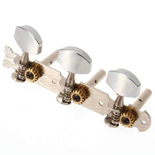 Durable Zinc Alloy Classical Guitars Tuning Pegs Machine Heads with Chrome Tip Luthier Supply Stringed Instruments Accessories