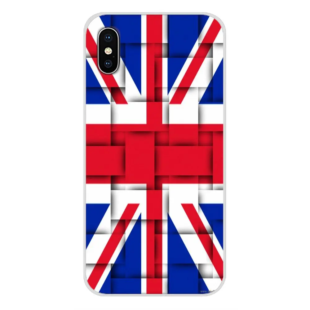 Британский флаг Юнион Джек для Samsung Galaxy J1 J2 J3 J4 J5 J6 J7 J8 Plus 2018 Prime 2015 2016 2017 аксессуары