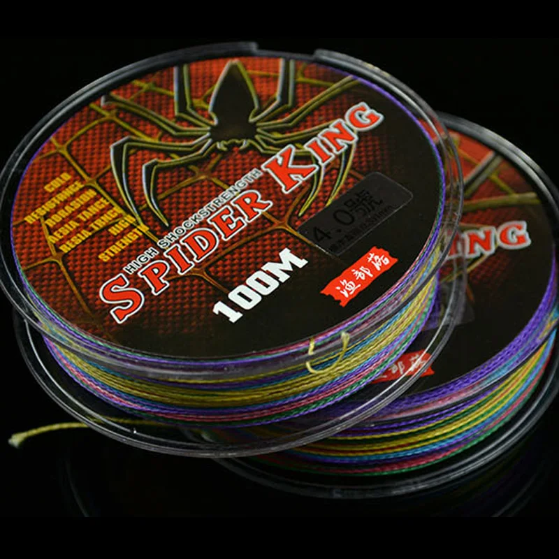 

Super Quality US Microcrossed PE Braided Fishing Line 100M a meter color strongly lead horse submicron line on a raft top Grade