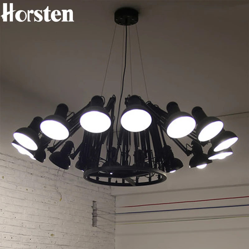 Horsten Americano Moderno Personalidade Aranha lâmpada Extensível luz Pingente Scalable Lâmpada Para Casa/Escritório/Bar Decoração Da Lâmpada de Luz