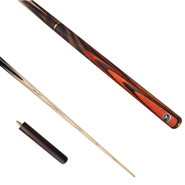 Cheap New 3/4 Snooker Cues Stick 9.4mm Tip 17.5oz 3 4 Jointed Snooker Cue Extension 19cm China 2016