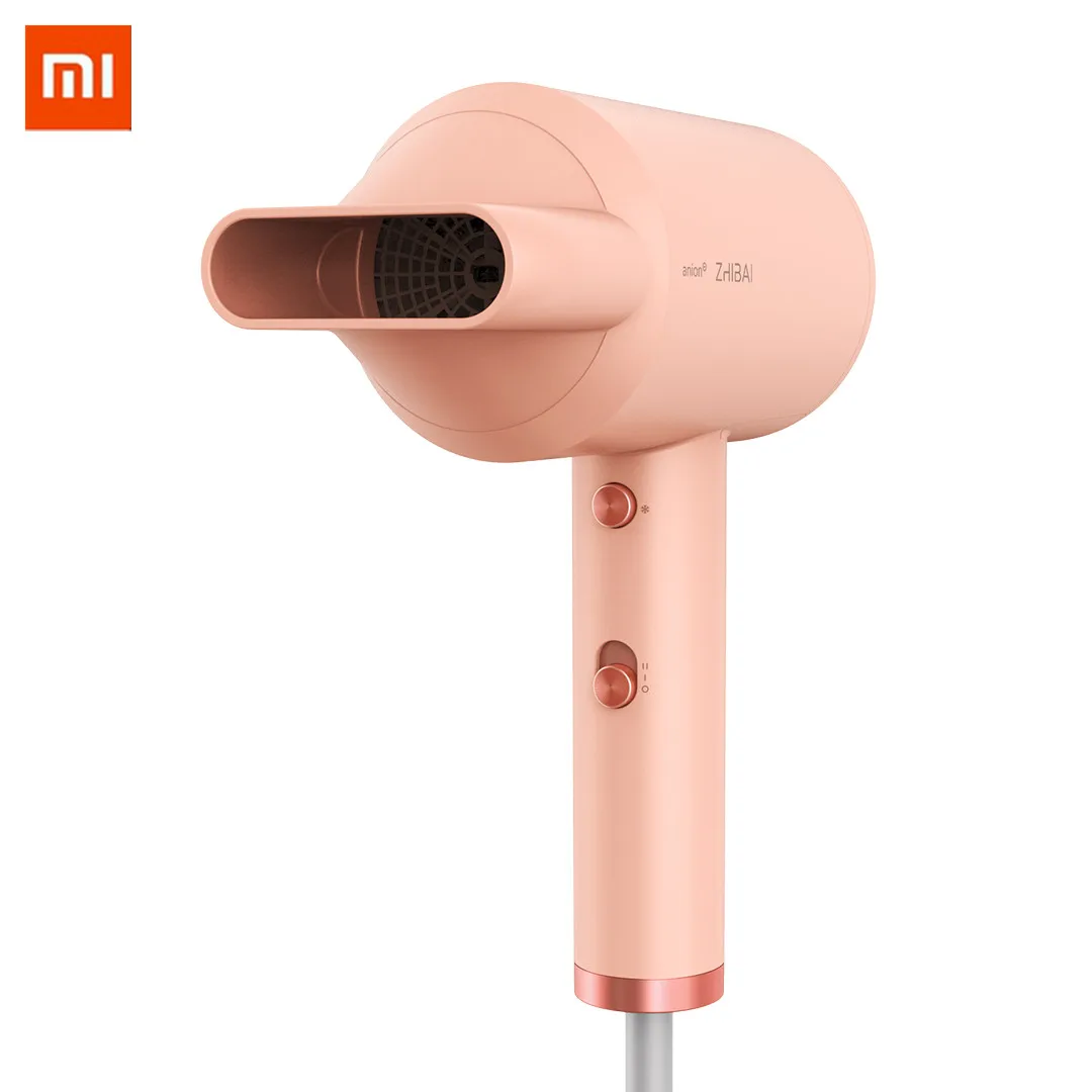 

XIAOMI ZHIBAI HL321 Mini Anion Hair Dryer Portable Quick-drying Hair Tools 2 Speed Temperature Control Blow Dryer Travel Home