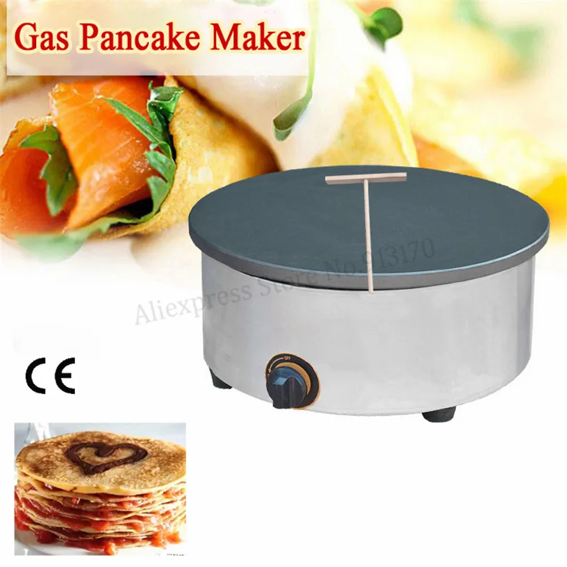 Commercial Nonstick Electric 15.7" 40cm Double Crepe Maker Pancake Machine Baker 