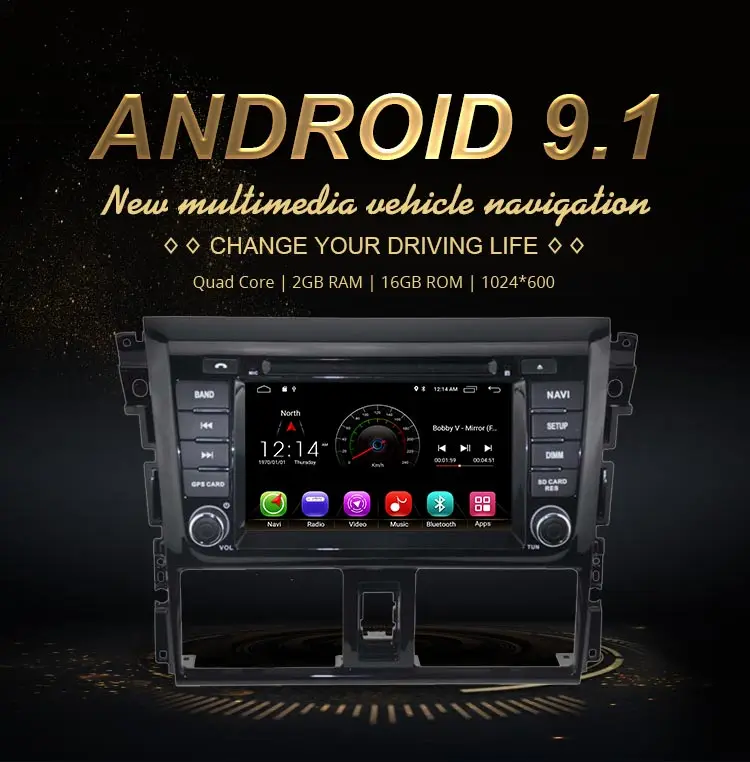 Best JDASTON Android 9.1 Car Multimedia Player For Toyota Yaris 2013 2014 2015 2 Din Car Radio GPS Navigation DVD CD IPS Stereo WIFI 1 Best JDASTON Android 9.1 Car Multimedia Player For Toyota Yaris 2013 2014 2015 2 Din Car Radio GPS Navigation DVD CD IPS Stereo WIFI 1