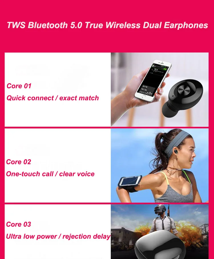 1 - Wireless earbuds 