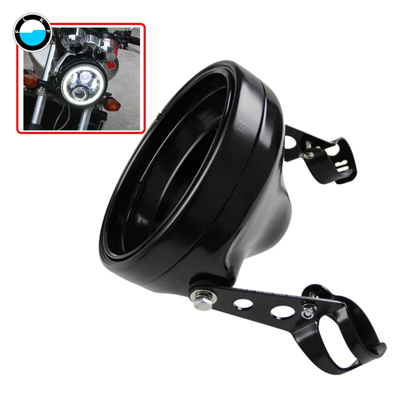 Newest 7" Motorcycle Headlight Housing Bucket 7 inch motorcycle