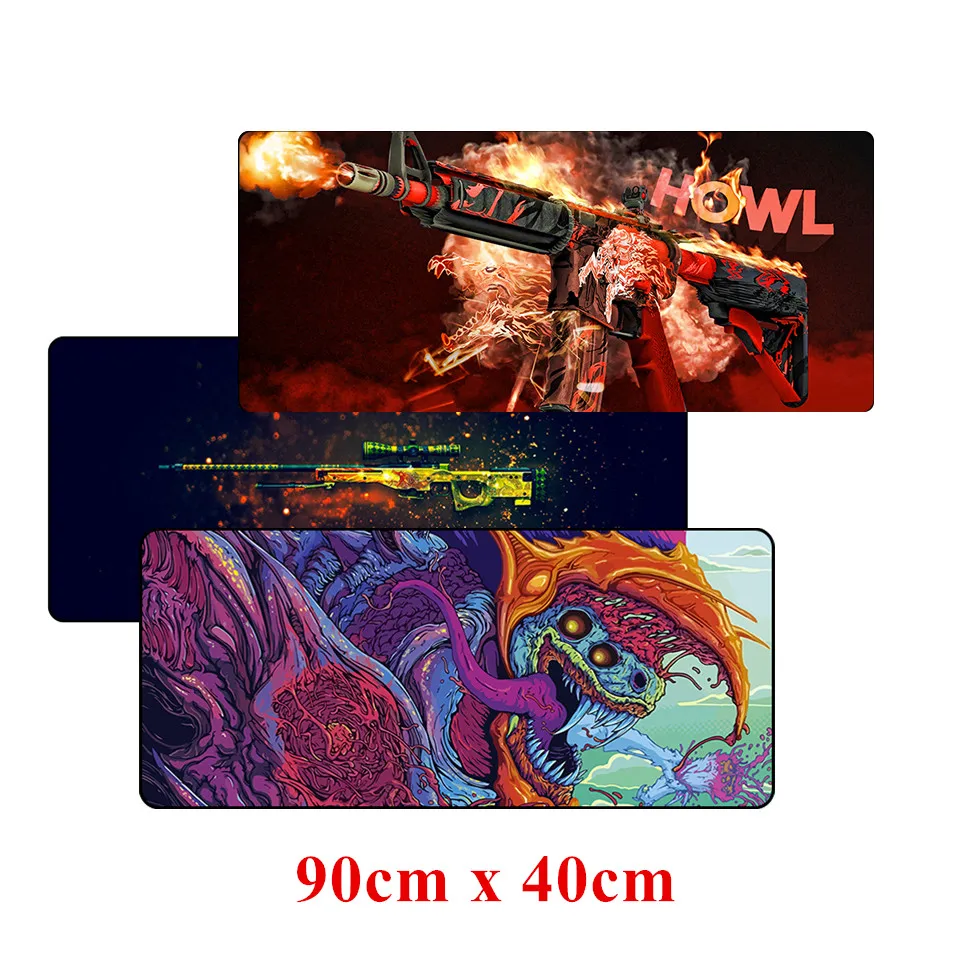Большой игровой коврик для мыши CS:GO размер XL большой CSGO dragon hyper beast AWP мыши|mouse pad