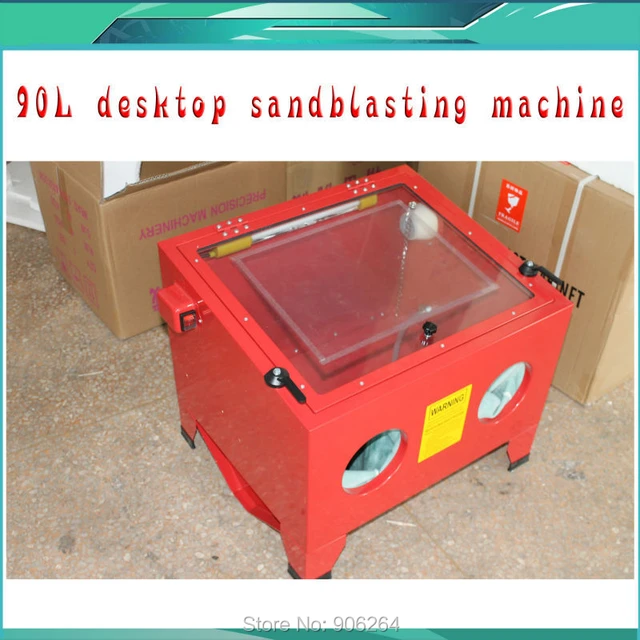 Pequeña máquina de chorro de arena portátil para joyería, herramientas  dentales, arenadora para vidrio, 220V/110V