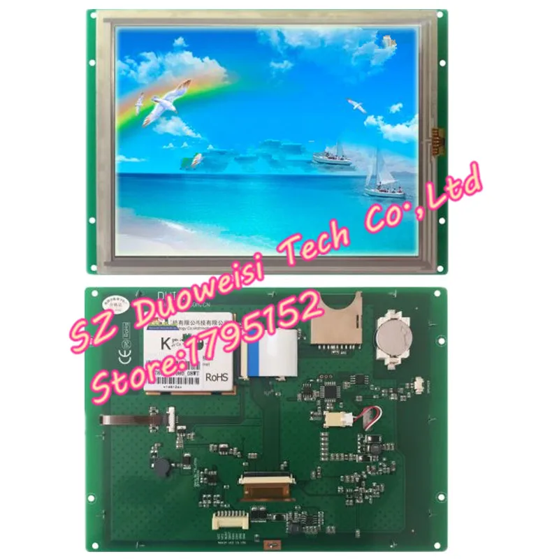 DMT80600T080_08WT T series DGUS Набор для начинающих с сенсорным экраном широким температурным