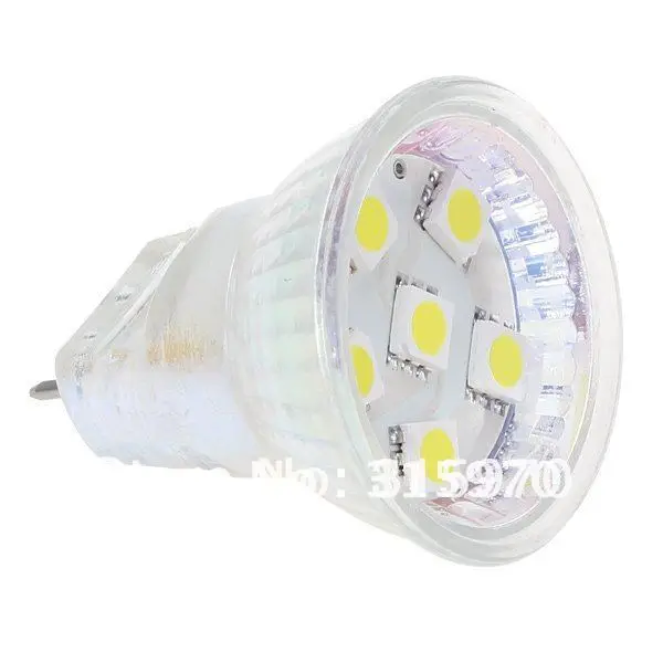 

6LED MR11 Spot Light SMD 5050 12V White Replace The Halogen Incandescent Lamp Red White Warm White Color Available 20pcs/lot