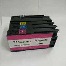 1 компл. для HP 711 Картриджи с чернилами HP 711 Designjet T520 T120 для HP T120 T520 принтер Полный чернил