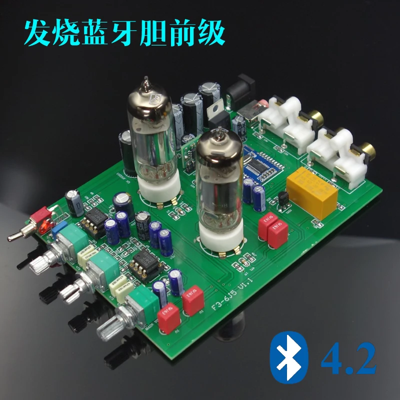 

Усилитель звука Hi-Fi для колледжа HCF3, 2 тона, 6J5, Bluetooth 4,2