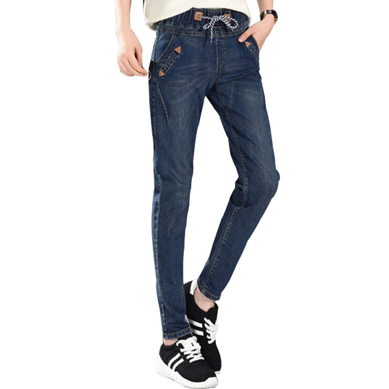 2017 New Slim Pencil Pants Vintage High Waist Jeans new