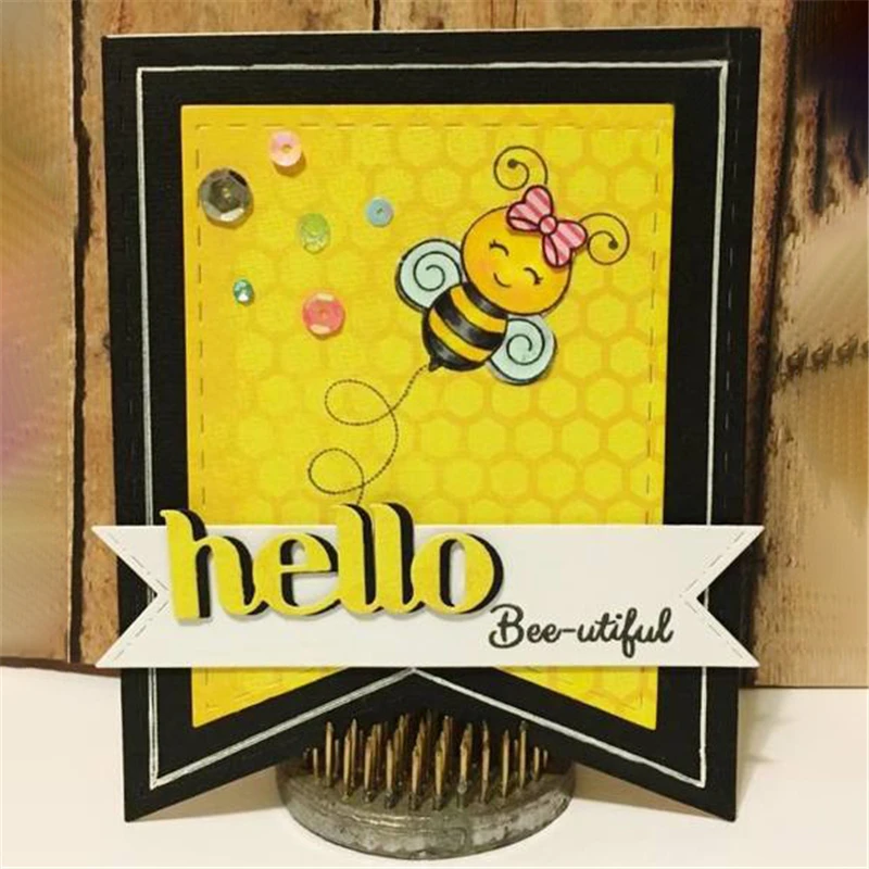 

Naifumodo Background Cutting Dies Metal for Scrapbooking New 2019 Arrow Banner Crafts Dies Cuts Card Making Embossing Stencil