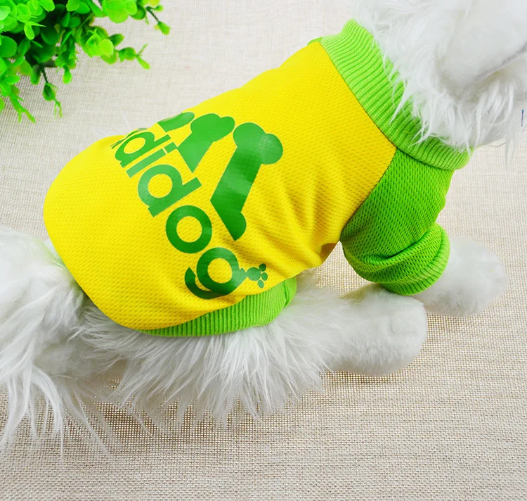 2015 New Dog Cloth 100Cotton clothes for dogs Spring And Summer