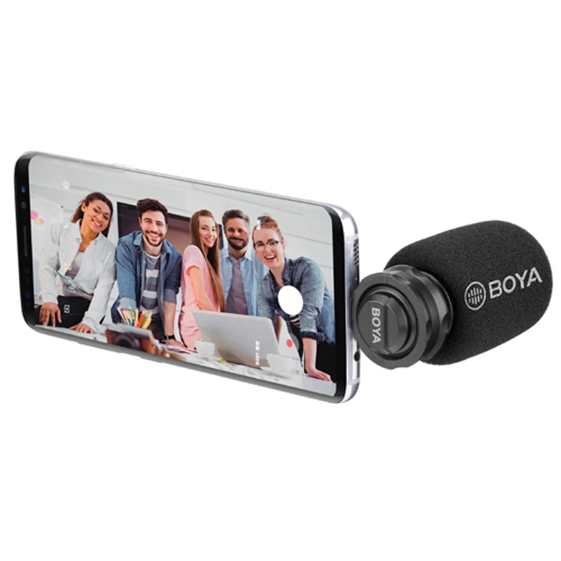 BOYA BY-DM100 стерео X/Y микрофон для samsung huawei P20 Pro Mate10 Xiaomi MEIZU OPPO Google Pixel usb type-C смартфон микрофон