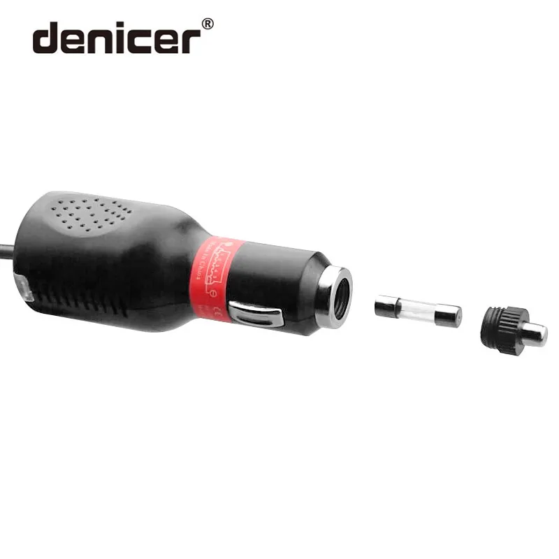 Denicer Mini USB 2 0 вход DC12V 24V выход DC 5V 1A Autodash cam автомобильное зарядное устройство