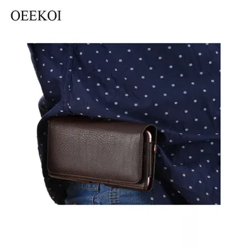 

OEEKOI Lichee Pattern Card Slots Holder Pouch Case for Alcatel 3L 2019/3 2019/Avalon V/1S/IdealXTRA/3L/3/1X/A30 Fierce