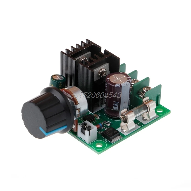 Контроллер скорости двигателя постоянного тока PWM 1 шт. 9-50 в 10 а с регулируемой