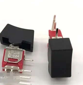 

Free Shipping 10pcs/lot original Taiwan Rocker switch P4MSIR1020M7CQ Q24 3 feet 2 button