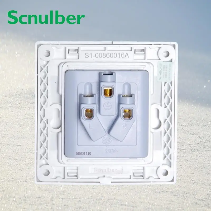 Настенная панель 86*86 мм для кондиционера 250 В 3 полюса 16 А|outlet socket|outlet power socketoutlet panel