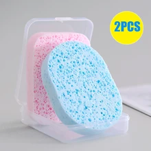 Прекрасная маленькая губка щетка для чистки лица глубокая кисточка для чистки пор Отшелушивающий очиститель для лица Уход за кожей очищающие щетки для лица