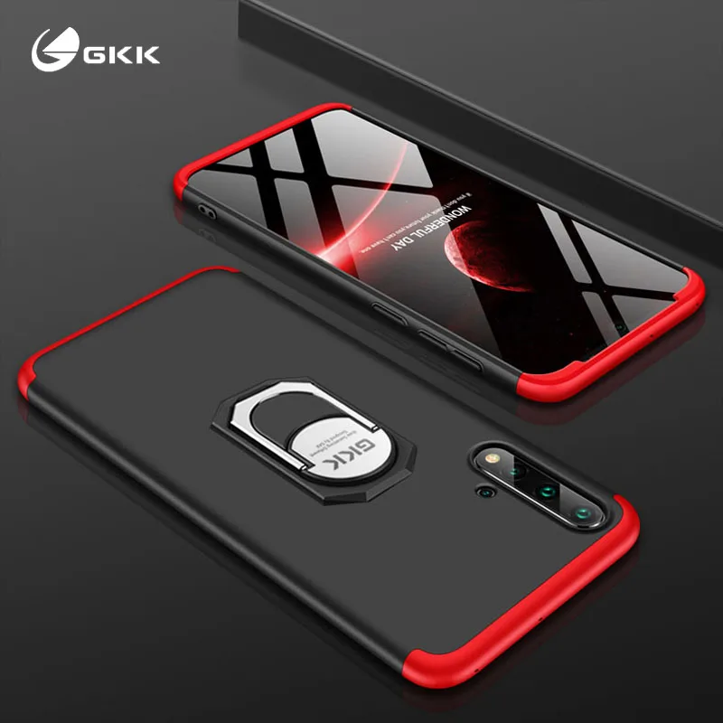 

For Huawei Nova 5 Pro Case 4e 3e 5i 3i 2i 2s Cover Luxury Full Protective Ring Shockproof Shell For Nova 2 Plus 3 4 Lite Coque