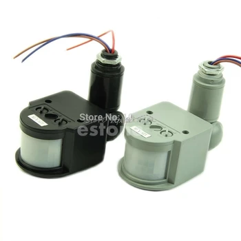 

12M 85-265V Security PIR Infrared Motion Sensor Detector Wall LED Light Outdoor RF 140degree Whosale&Dropship